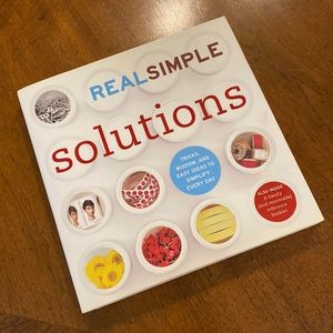 Real simple solutions. New, never opened, book of tricks+wisdom to simplify life